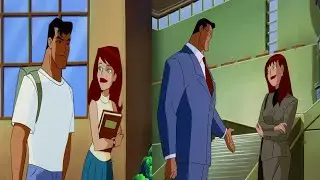 Animated evolution of Clark Kent & Lana Lang (DCAU)