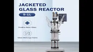 How to use 1L double layer glass reactor