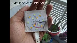 How to make a simple USB light for power bank