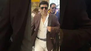 &lsquo;Hero No 1&rsquo; Govinda spotted at Mumbai airport #shorts