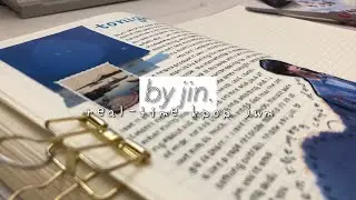 🌊  by jin | real-time journal with me + &ldquo;chit-chat&rdquo;