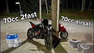 Night ride | 70 2fast, 125exc, 2x 7air| 
