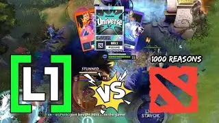 L1GA TEAM vs 1000 reasons - FISSURE Universe Episode 8 #dota2