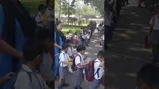 Shrena@School chale hum #nursery #cute #schoollife #primaryschool #army #trending #india