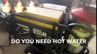 DO YOU NEED HOT WATER TO PRESSURE WASH?