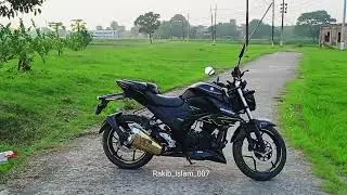 4v engine kit installed in Suzuki Gixxer fi abs. 4v ইঞ্জিন কিট ইনস্টল করা হয়েছে 🏍️