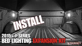 Installation | 2015-2025 Ford F-Series Bed Lighting Expansion Kit | Starkey Products