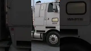 #shorts White Freightliner Cabover Spotted At Iowa 80 Truck Stop #iowa80