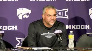 Kansas State Basketball | Jerome Tang Postgame Press Conference | K-State 83, Kansas 82 (OT)