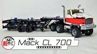 ВОЛШЕБНЫЙ ПРИЦЕП! Обзор MOC Lego Technic Mack CL700 
