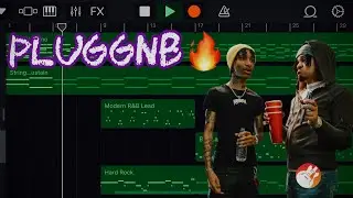 How to make a PLUGGNB Beat on GarageBand iOS! (2023)