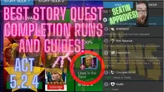MCOC BEST Story Quest Completion Runs And Guides- Act 5.2.4!!!