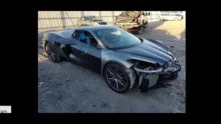 2024 Chevrolet Corvette Z06 3LZ VIN 1G1YF3D37R5601180 Sold on Copart USA