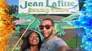 Partying on Bourbon Street and Alligator Swamp Tour | New Orleans Vlog | Jamilah and Marcel