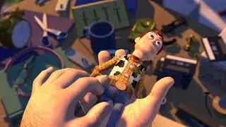 Toy Story 2 (1999) Al Steals Woody
