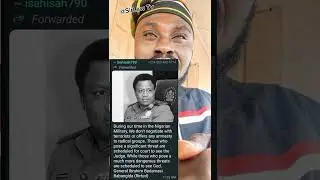 See what Former Head of State General Ibrahim Babangida said... #duet #update