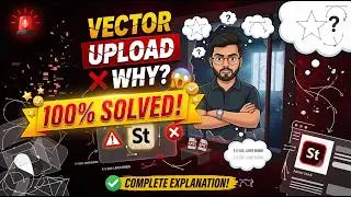 How to Fix Adobe Stock EPS File Upload Error | 100% Working Solution