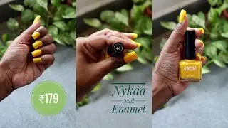 Yellow Nail polish| Nykaa Nail Enamel 46| ₹179