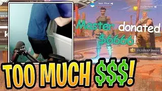 Tfue Gets Donated Thousands of Dollars to Jump Out His Window! - Fortnite Best and Funny Moments