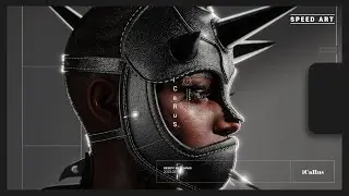 [Speed Art] - Blender Cyberpunk Character [ Only blender ]