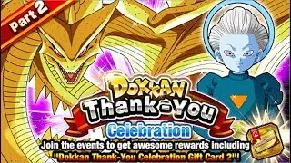 Thank You Celebration Part 2 News is Here! DBZ Dokkan Battle