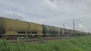 Brand New WAG9hc Pulling Oli Tanker Goods Train// 6000HP Powerful locomotive// Jaypurna vlogs #wag9 