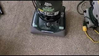 Dirt Devil Swivel Glide MVP 086325 Airflow test