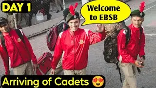 Day 1 Cadets Arriving At Ek Bharat Shreshtha Bharat Camp! At Alok International School..