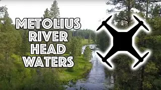 Metolius Head Waters / Camp Sherman Oregon Drone Flyover 4K