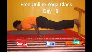 Free online yoga class Day 8