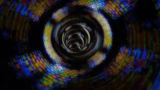 Tunnel Vision Futuristic Wormhole - Loop