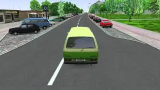 Mit dem VW Cravalle hinter dem Ende von Berlin (HD)