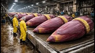 Banana Blossom Processing in an Old-School Factory | You&rsquo;ve Never Seen This Before