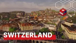 Switzerland 1:1 in Minecraft