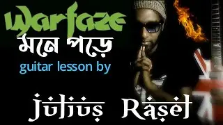 Warfaze mone pore guitar lesson by Julias Rasel