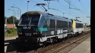 Treinen in Antwerpen-Luchtbal - 19 juni 2017
