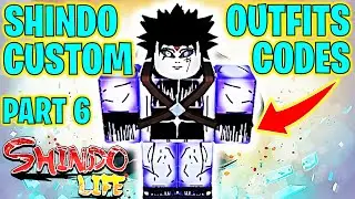 ⭐SHINDO LIFE CUSTOM OUTFITS CODES PART 6⭐