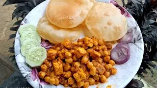 সম্পূর্ণ নিরামিষ স্বাদের কাবলি চানা ও পনিরের রেসিপি | How to make chana paneer masala | Chana paneer