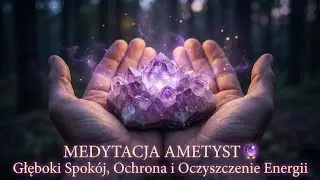 MEDYTACJA AMETYST 🔮 Głęboki Spokój, Ochrona i Oczyszczenie Energii