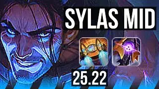 SYLAS vs IRELIA (MID) | Legendary | EUW Master | 25.22