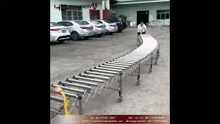 Curved roller conveyor manufacturers|YQ machinery automatic chain driven roller conveyor