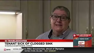 Akron tenant sick of dirty clogged sink: &lsquo;I can&rsquo;t live with this situation&rsquo;