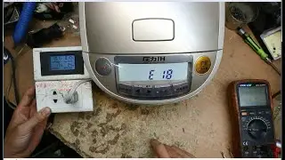 Sửa Nồi Zojirushi báo lỗi E18.Lỗi tuần hoàn hơi nước,hỏng ở vị trí quá ghê gớm!