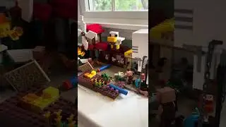 Nerf vs LEGO Minecraft &ndash; Who Will Survive?