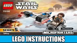 LEGO Instructions - Star Wars - 75195 - Ski Speeder vs. First Order Walker Microfighters (Book 2)