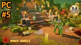 Minecraft Dungeons Multiplayer Gameplay Walkthrough Part 5 [DINGY JUNGLE ]
