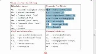 10th Std English - Lesson 5 - Vocabulary and English Skills