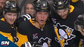Penguins' Rutger McGroarty Snipes Home First Goal Of Season