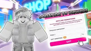 💸 Giving Back to the Community | PLS DONATE Robux Donations LIVE 🎉