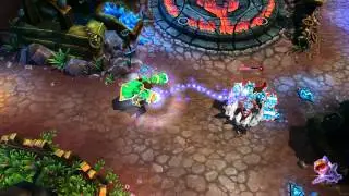Emerald Taric Skin (FHD) - League of legends 에메랄드 타릭 스킨